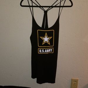VS PINK ARMY STRAPPY TANK